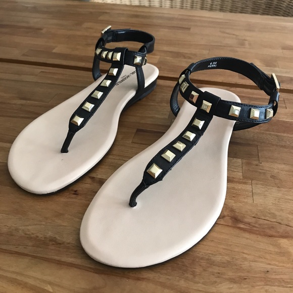Karl Lagerfeld Paris studded sandals. Pierre 6.5 - Picture 2 of 5